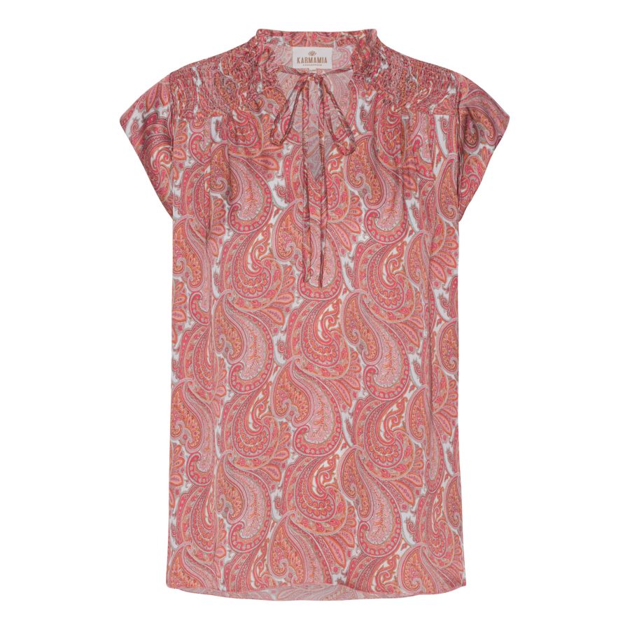 Karmamia nola blouse scarlett paisley