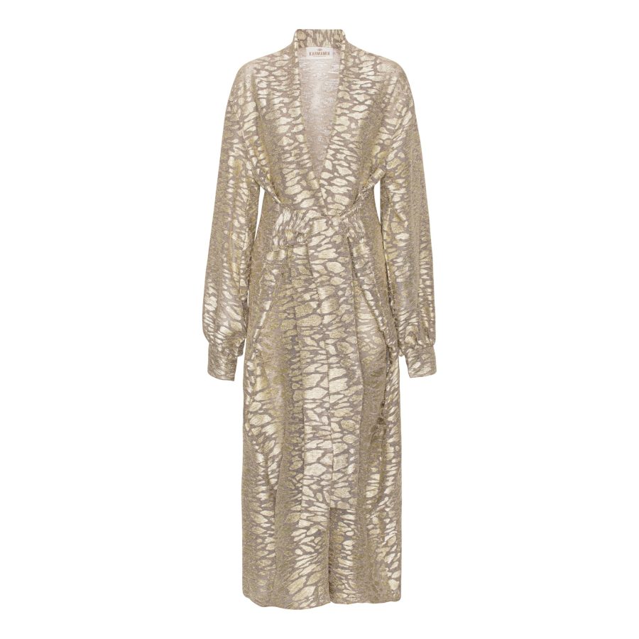 Karmamia lola dress nude shimmer