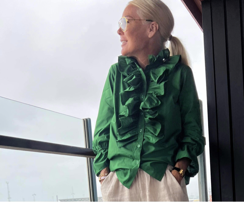 tankevækkende liste vest Sbp luxury shirt green | KØB HER