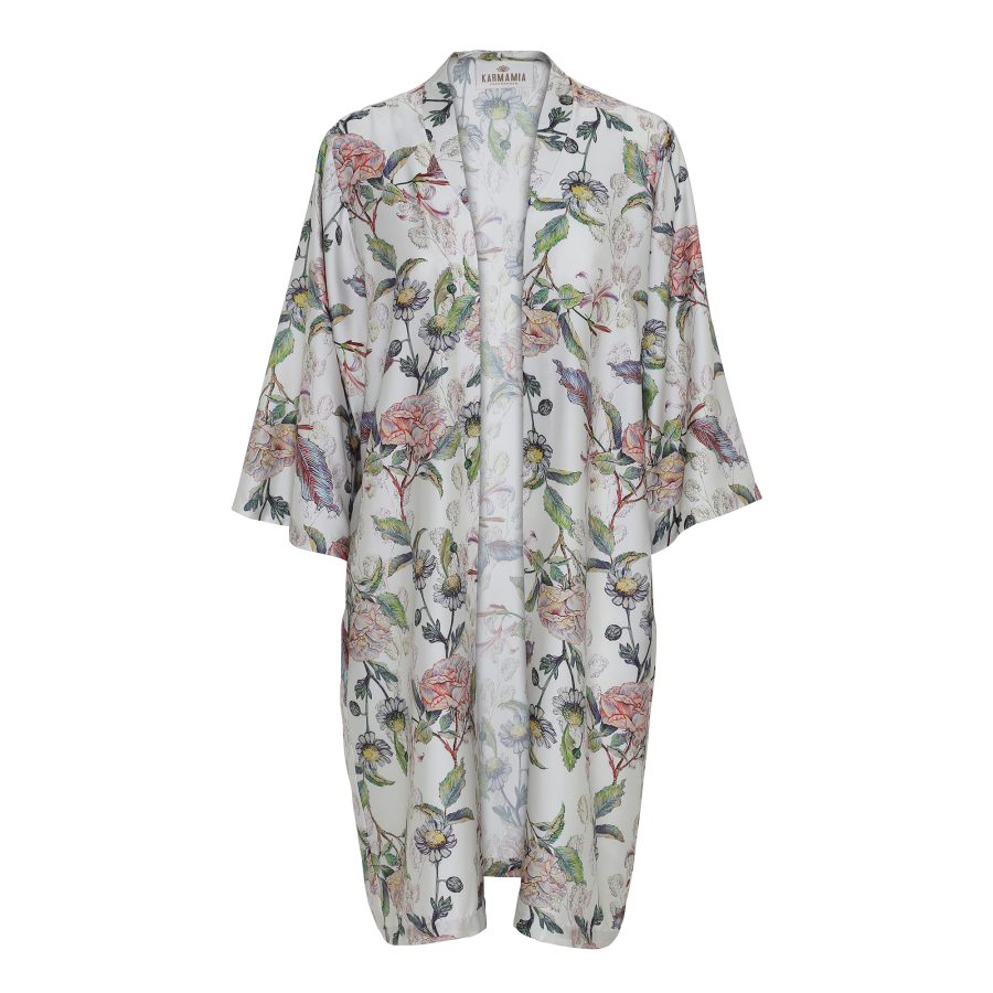 Karmamia red clara kimono mid