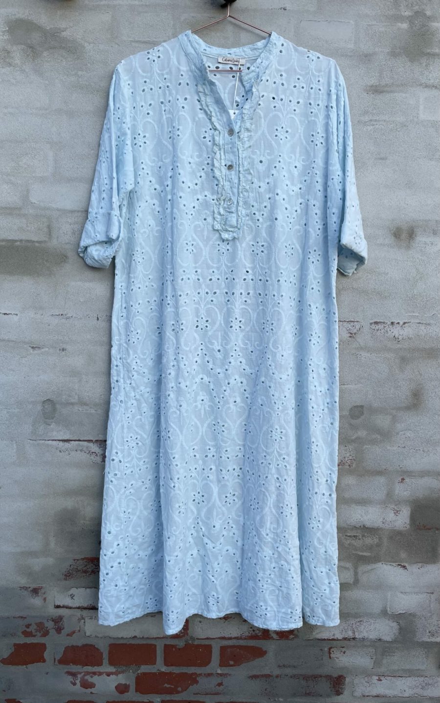 Cl iv 1955 tulip dress light blue