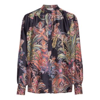 Karmamia cornelia shirt meadow black