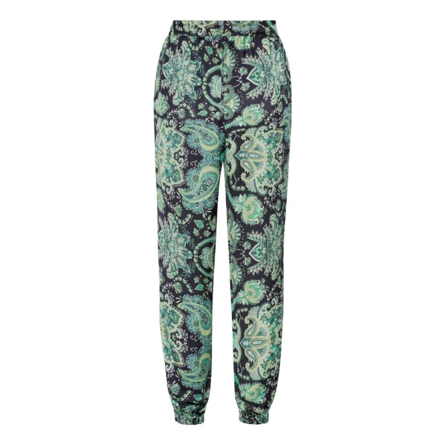 Karmamia cora pants emerald paisley