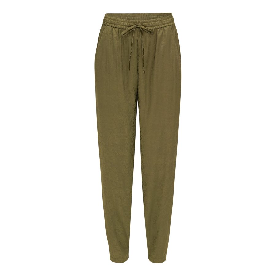 Karmamia cora pants army paisley jacquard
