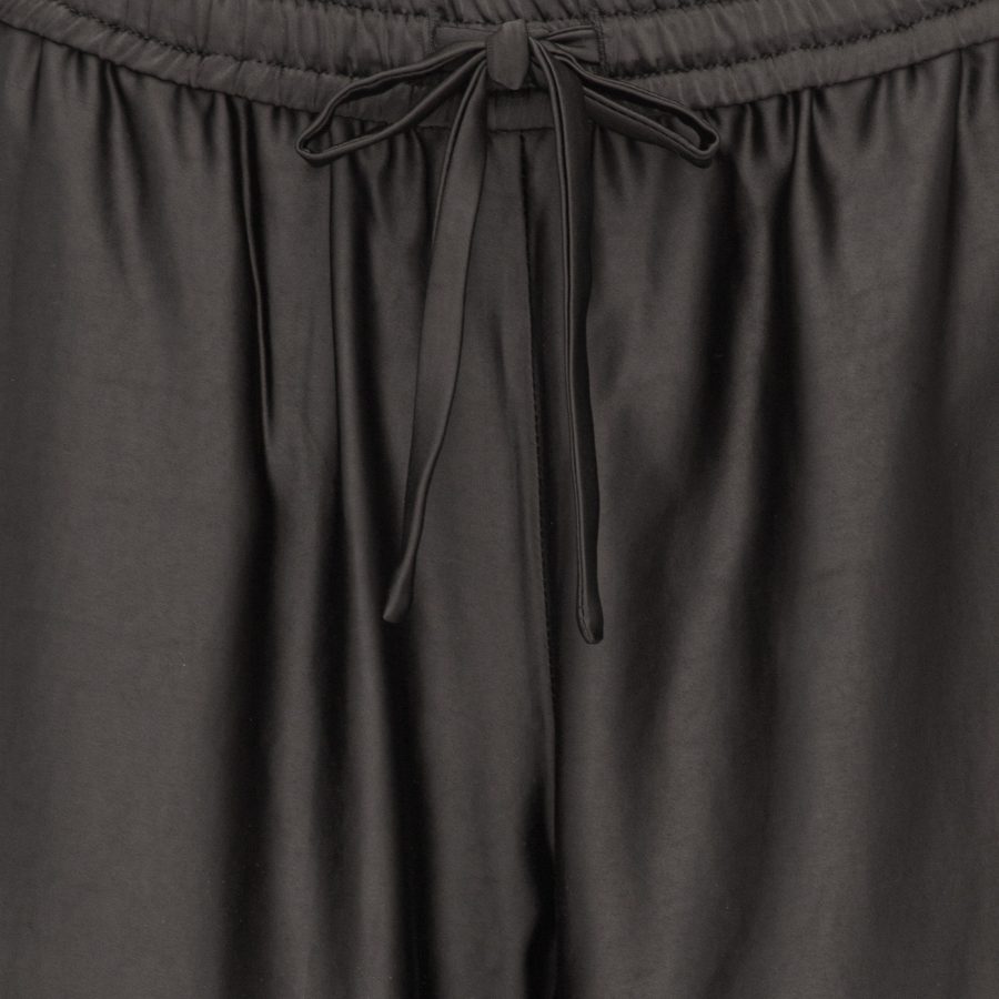 Karmamia garcia pants black rich satin - Image 3