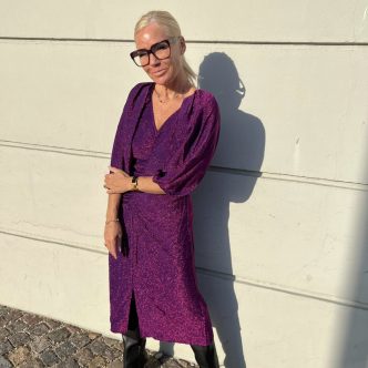 Aview eva dress purple