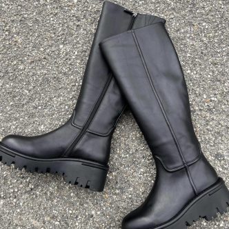 Lola cruz chunky boot black