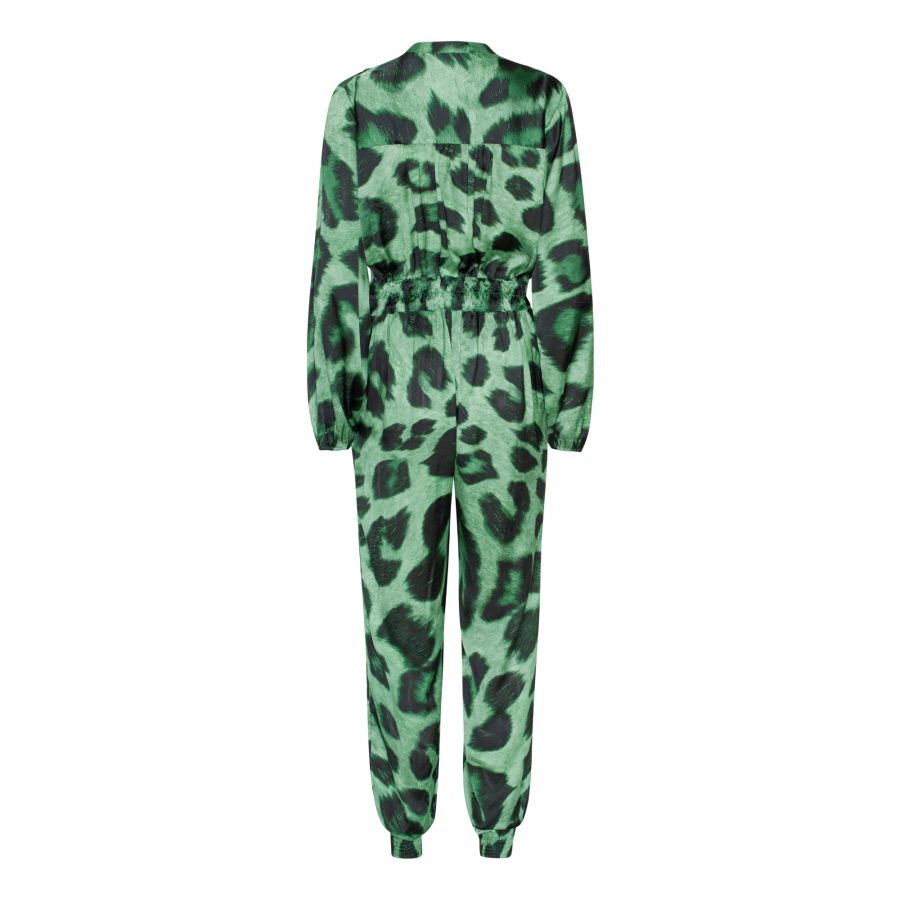 Karmamia scarlett jumpsuit green maxi leo - Image 2