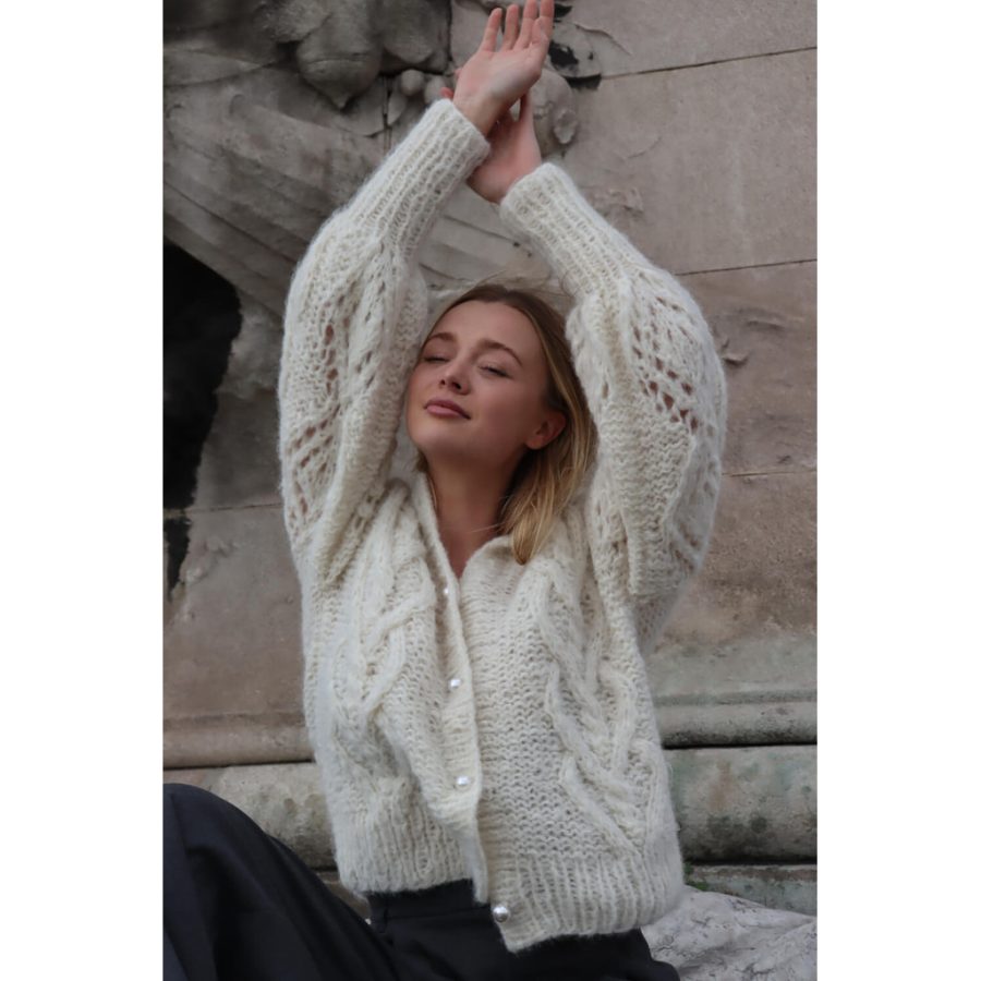 O'tay zara cardigan off white - Image 3