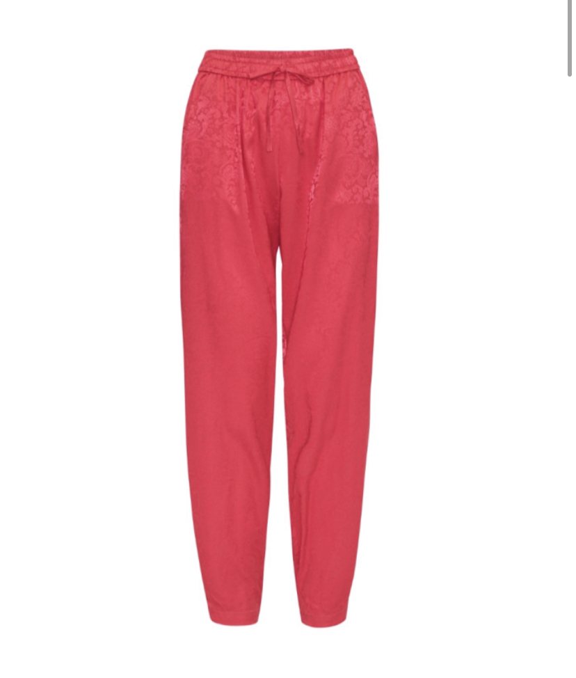 dusin en milliard Lille bitte Karmamia cora pants cerise paisley jacquard | KØB HER