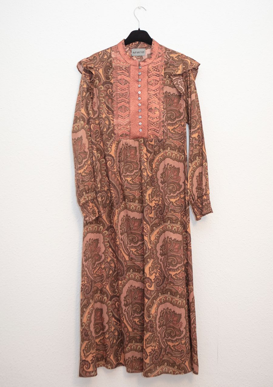 MW23 dress no. 8 brick orange
