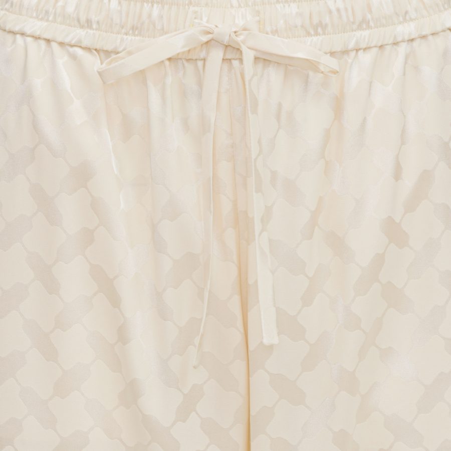 Karmamia cora pants ivory keffiyeh jacquard - Image 3
