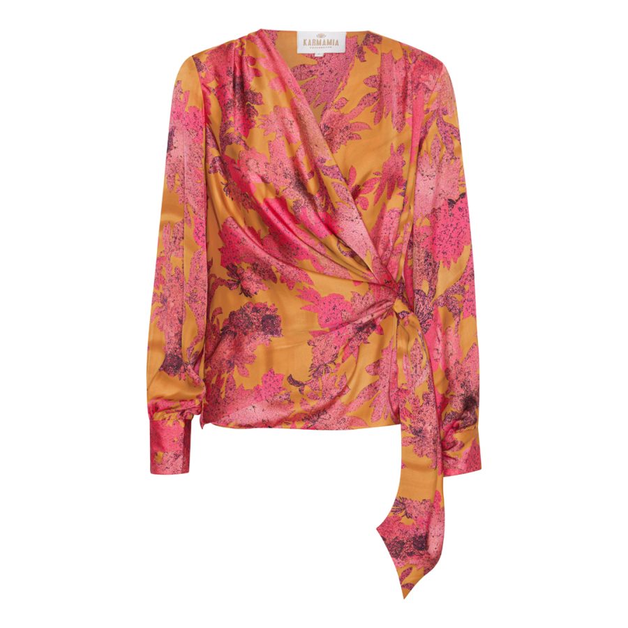 Karmamia ines blouse sunrise flower