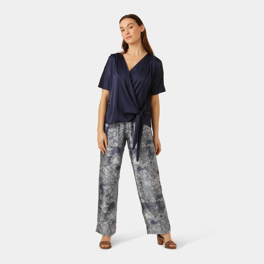 Karmamia dagmar blouse oxford blue - Image 6