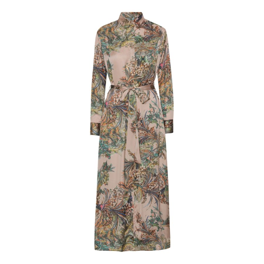 Karmamia carla dress meadow nude