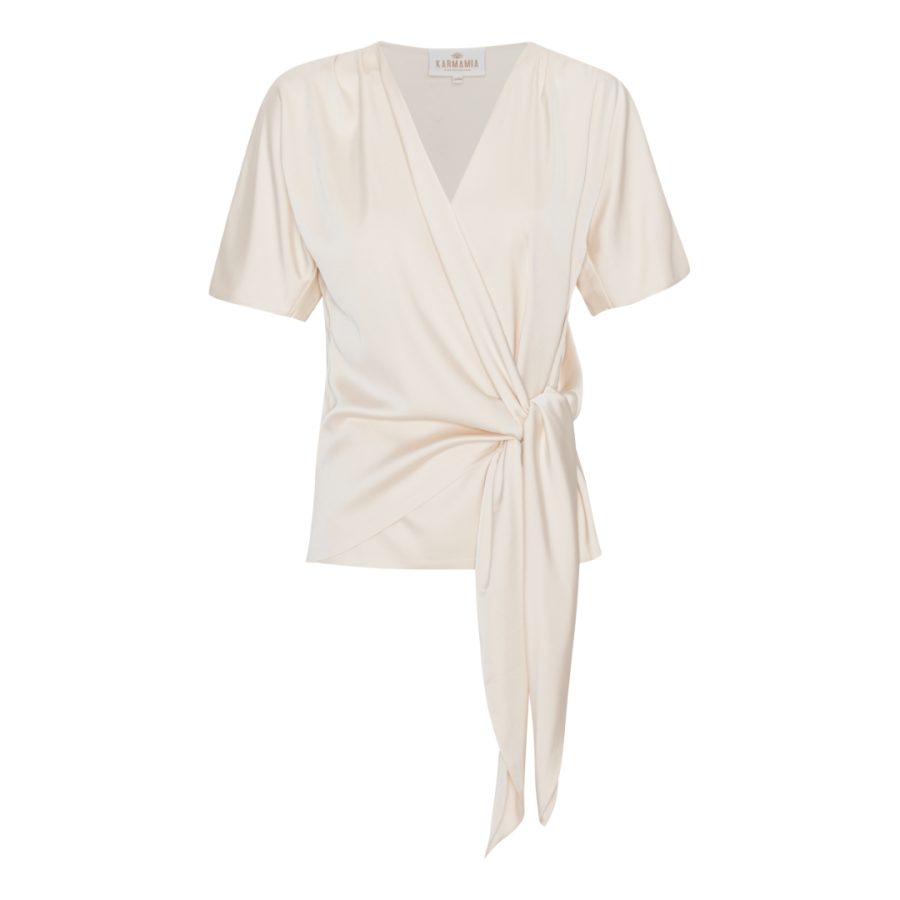 Karmamia dagmar blouse ivory