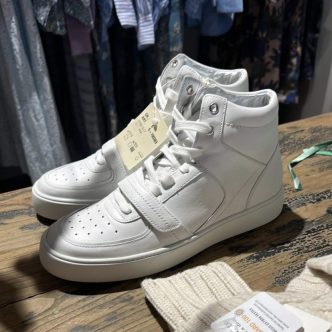 sneakers high white | HER