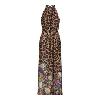 Karmamia layla dress flower leopard