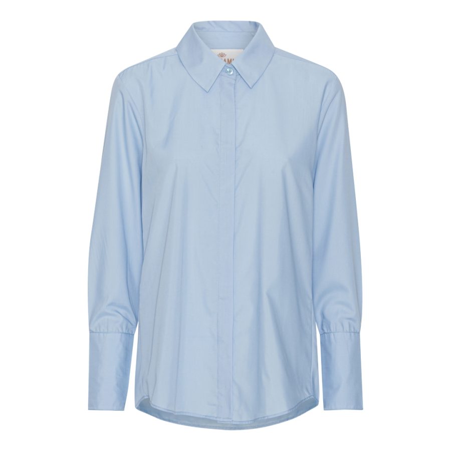 Karmamia martinez shirt sky blue cotton