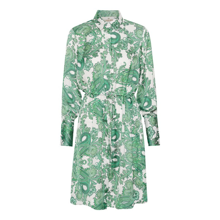 Karmamia nakita dress paloma paisley green