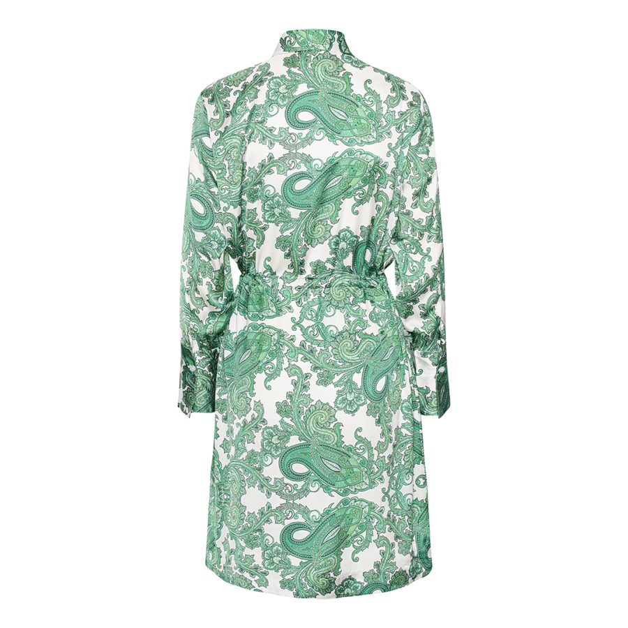 Karmamia nakita dress paloma paisley green - Image 2