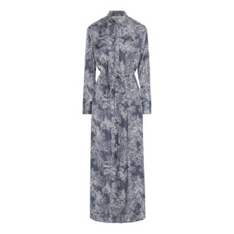 Karmamia nakita maxi dress denim forest