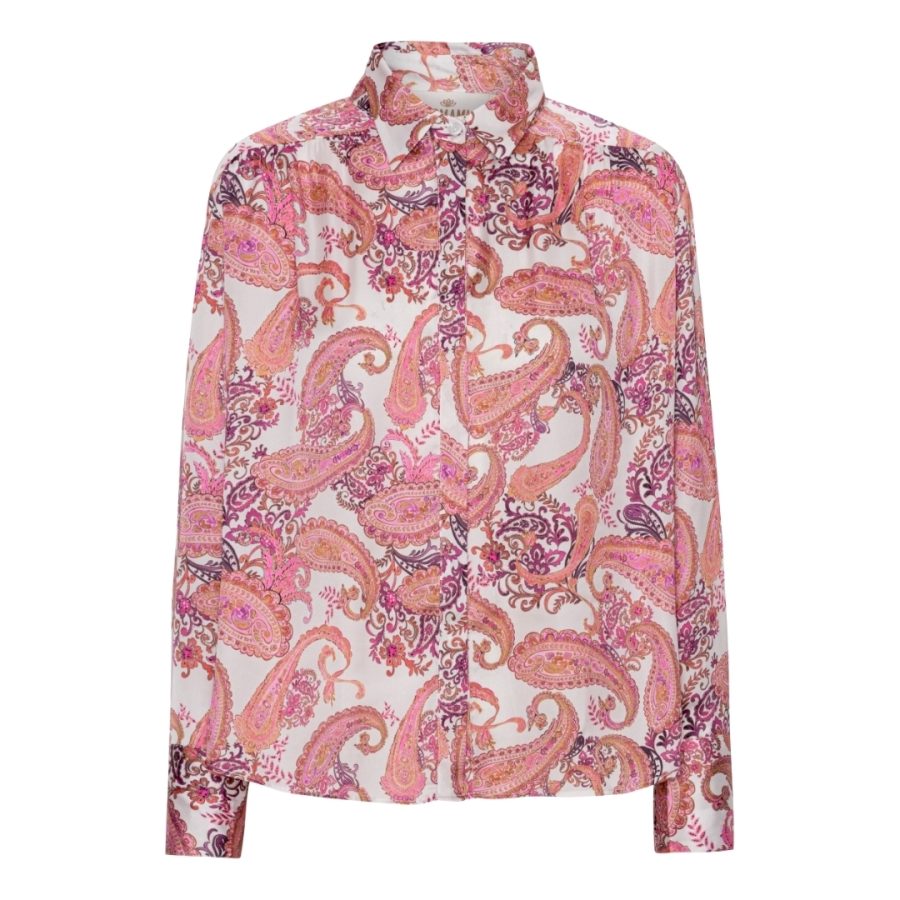 Karmamia augusta shirt white poppy