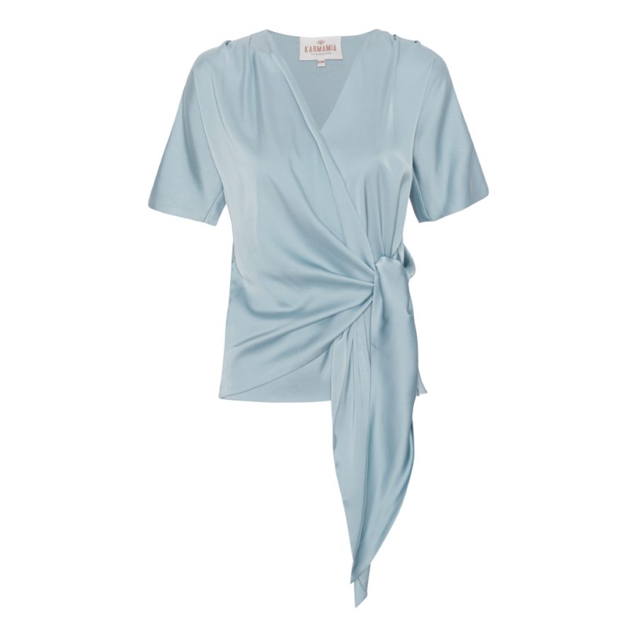 Karmamia dagmar blouse sky