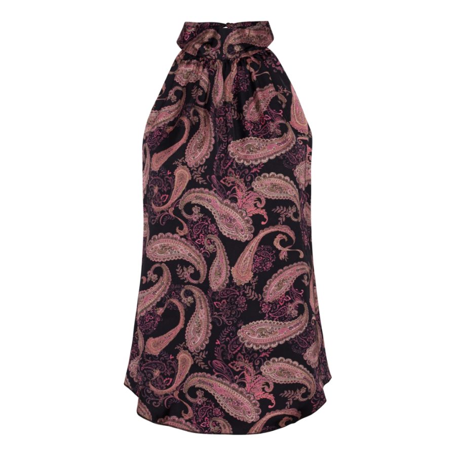Karmamia eloise top black poppy