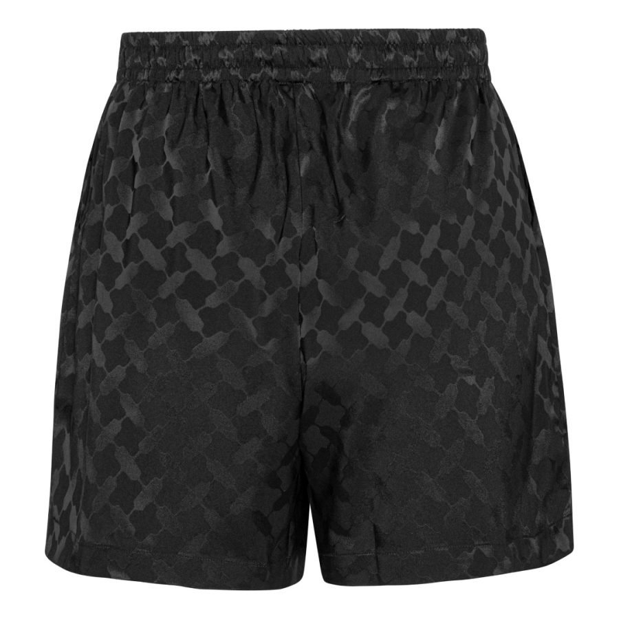 Karmamia jude shorts black keffiyeh jacquard - Image 2