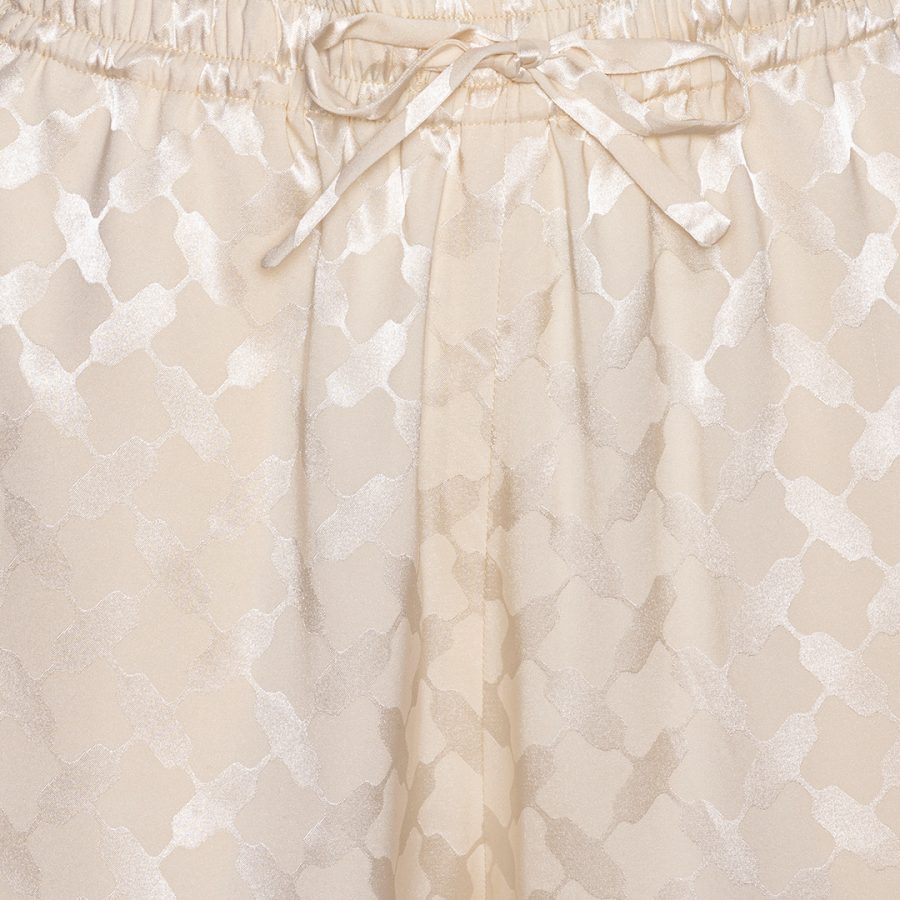 Karmamia jude shorts ivory keffiyeh jacquard - Image 3