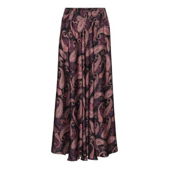 Karmamia savannah skirt black poppy