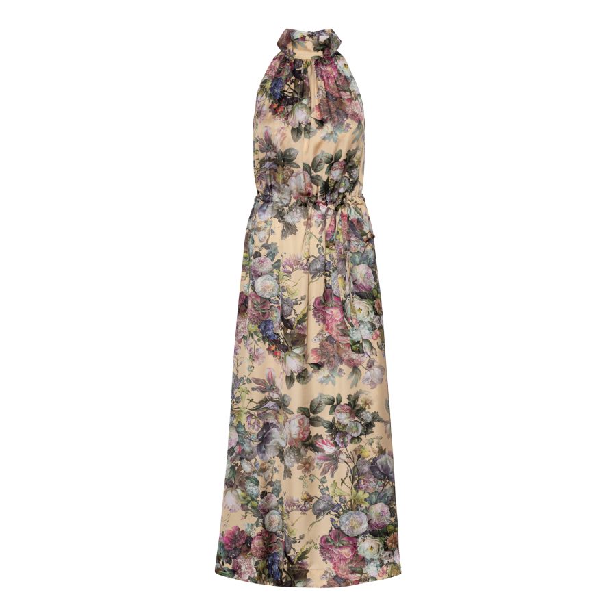 Karmamia Emmelie dress peach eden