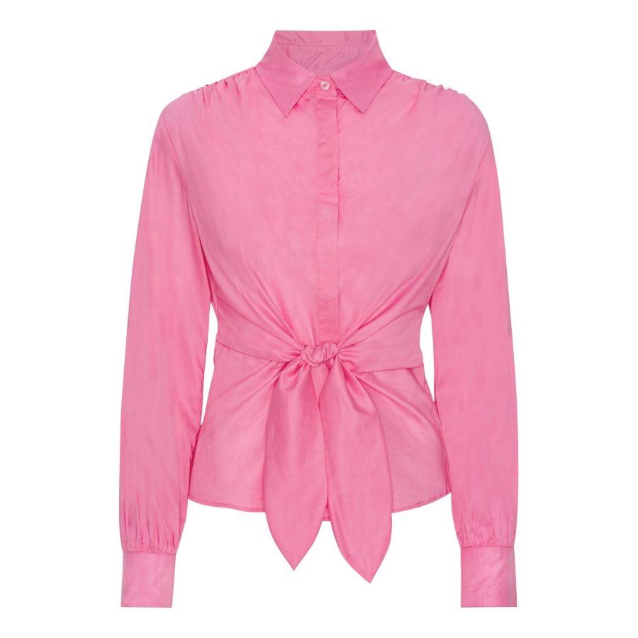 Karmamia lee shirt pink poplin