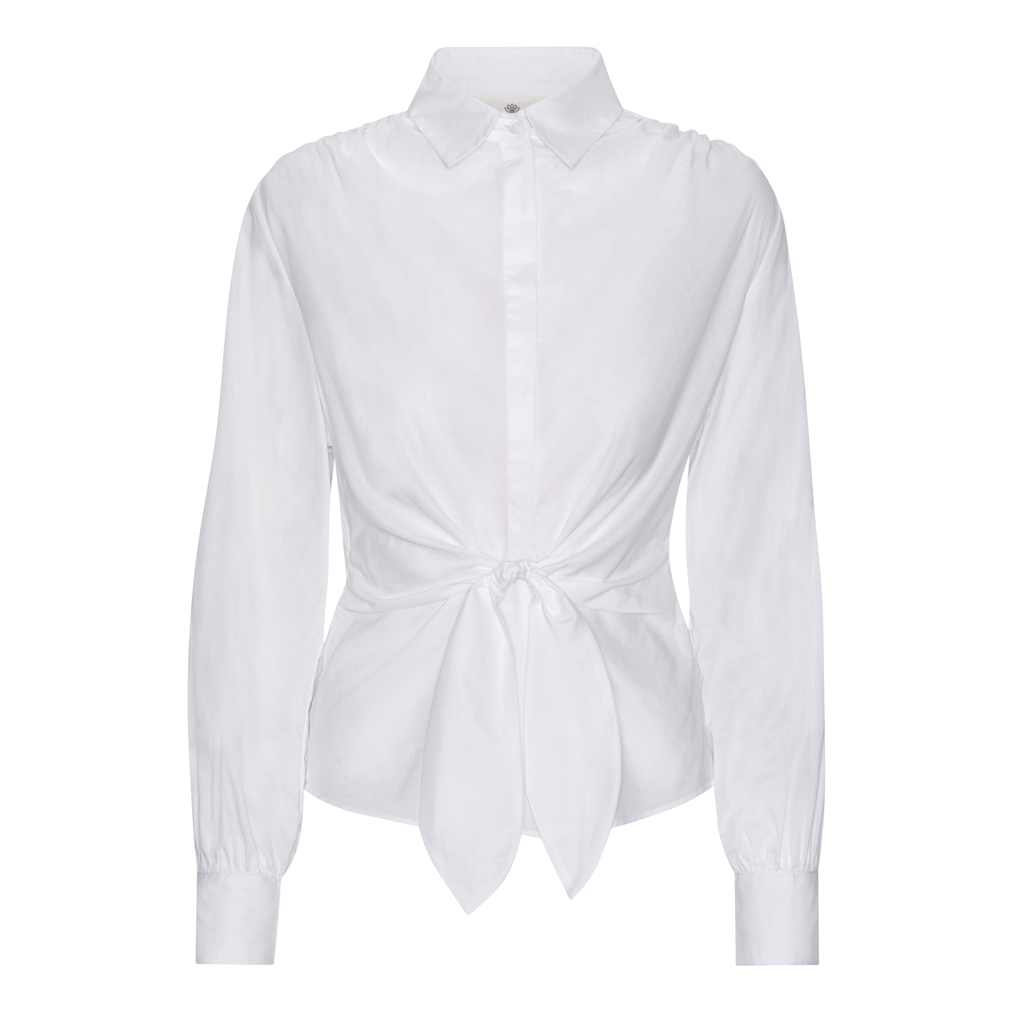 Karmamia lee shirt white poplin | KØB HER