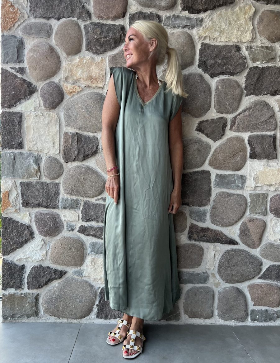 Capital dress soft green - Image 2