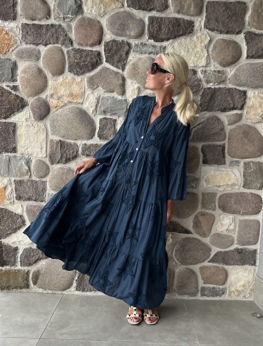 Star dress navy - Image 2