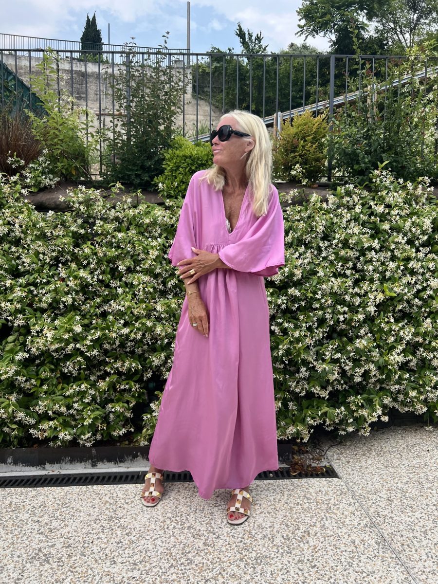 Classic dress pink