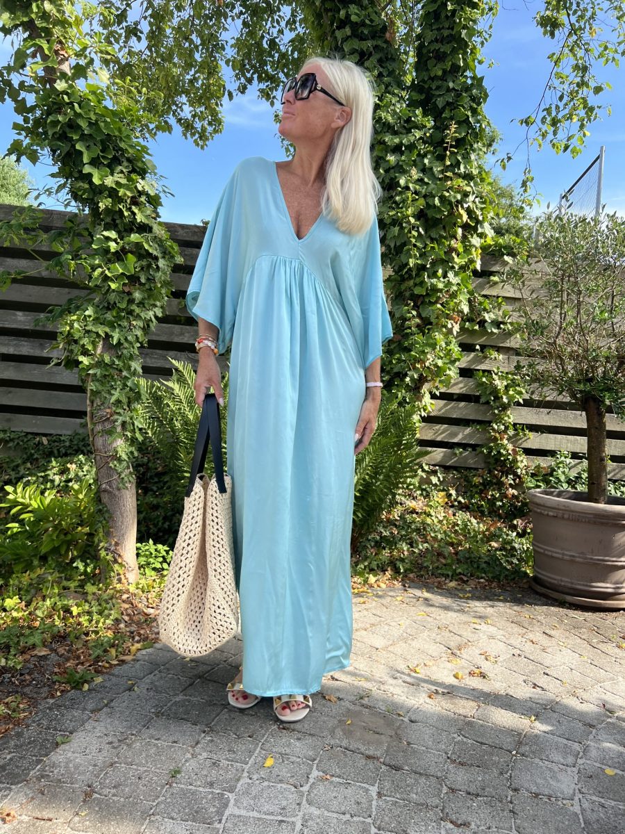 Classic dress sea blue