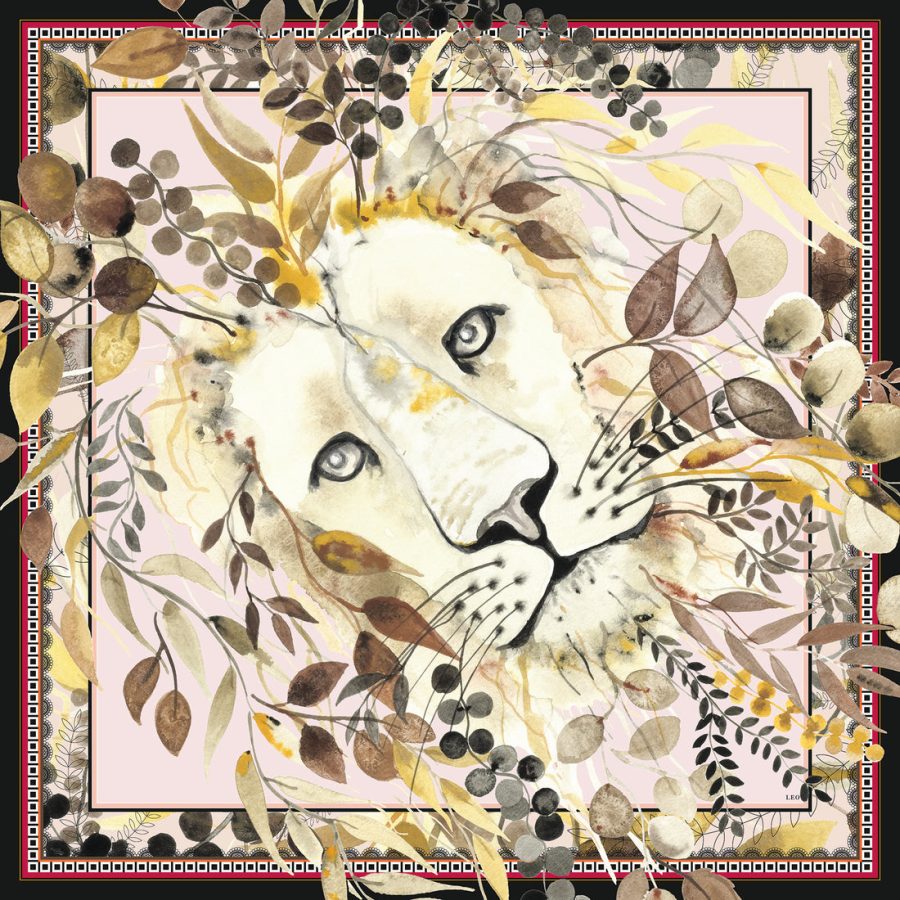 Bella & voss leo silk scarf