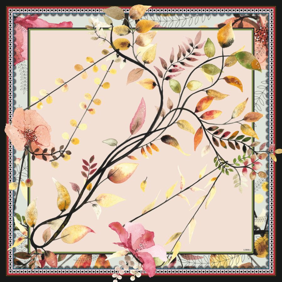 Bella & voss libra silk scarf