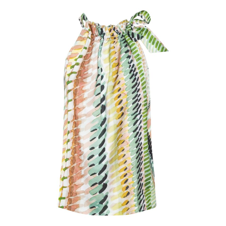 Karmamia ruffle tie top fiji