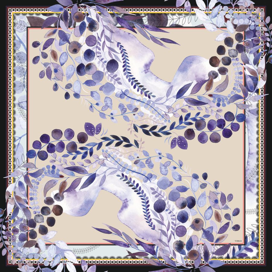 Bella & voss virgo silk scarf