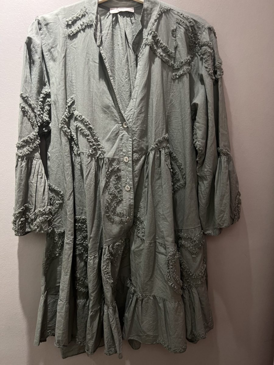 Trend star heart sun short dress Army
