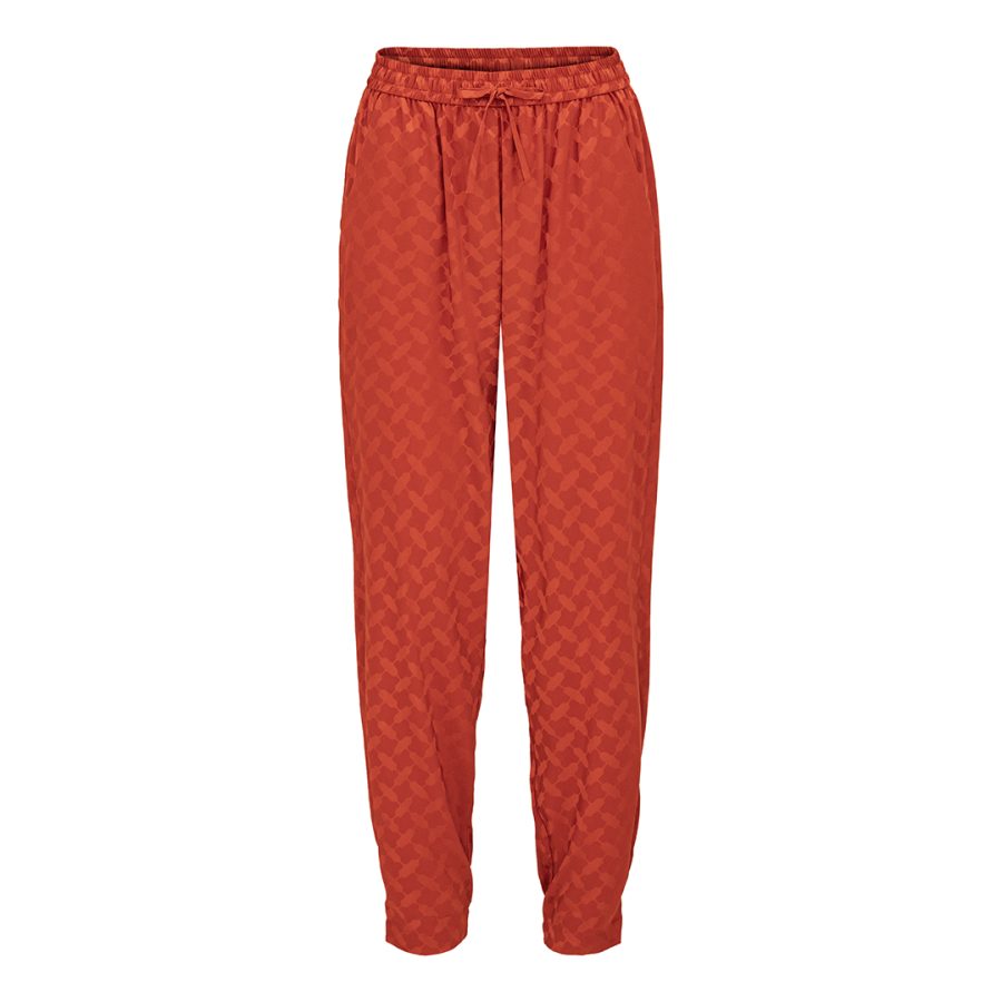 Karmamia cora pants sienna keffiyeh jacquard