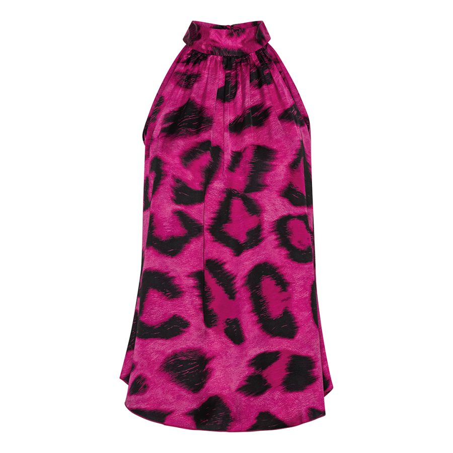 Karmamia eloise top rose violet maxi leo
