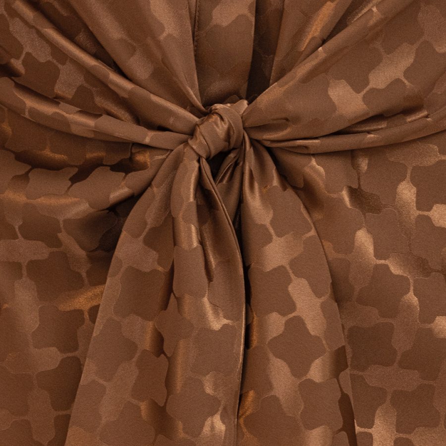 Karmamia lee shirt camel keffiyeh jacquard - Image 2