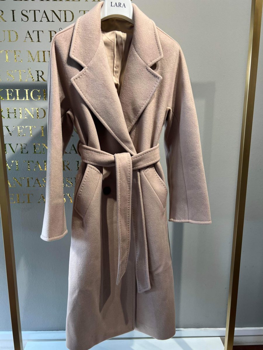 Lara wool coat beige - Image 3