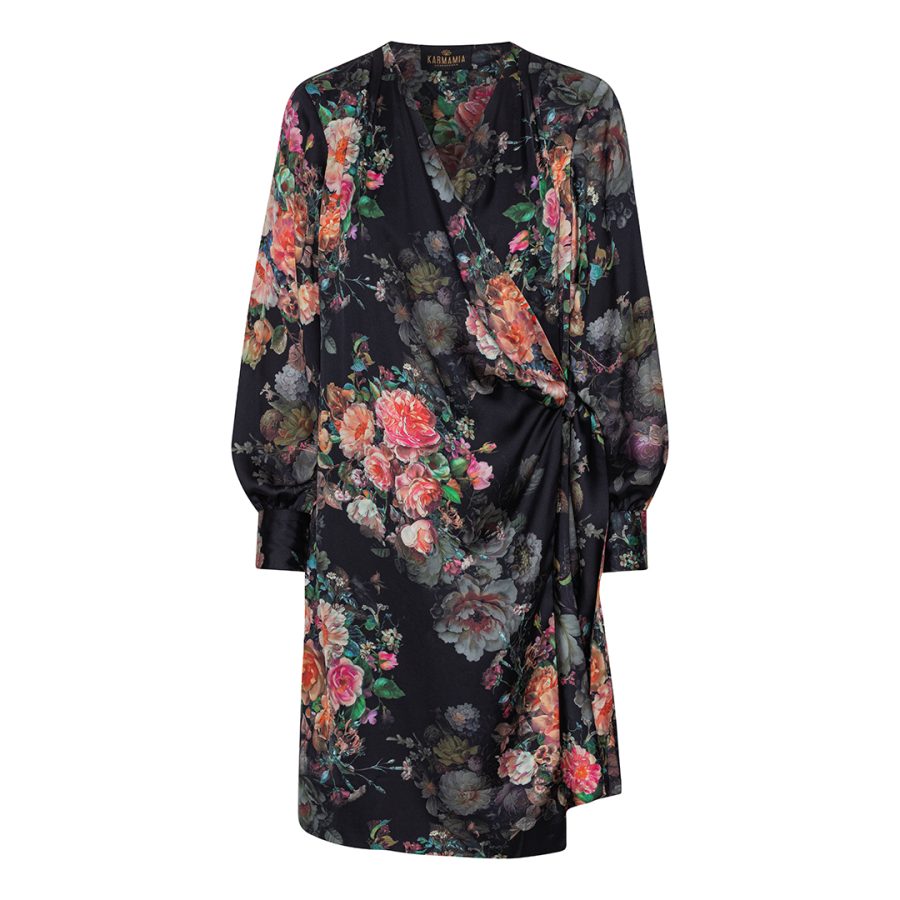 Karmamia ines dress daisy noir tea rose
