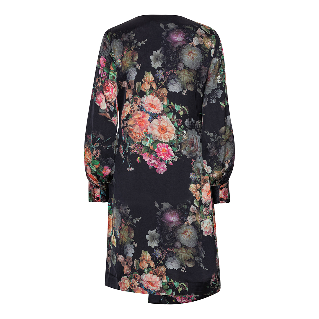 Karmamia ines dress daisy noir tea rose | KØB HER